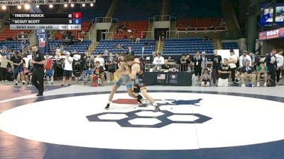 126 lbs Semis - Trestin Houck, Alaska vs Scout Scott, Idaho