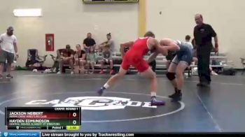 152 lbs Champ. Round 1 - Jackson Neibert, Indian Creek Wrestling Club vs Hayden Edmundson, Central Indiana Academy Of Wrestling