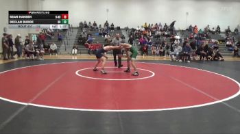132 lbs Cons. Round 2 - Declan Budde, Dubuque Hempstead vs Sean Hansen, Burlington Notre Dame