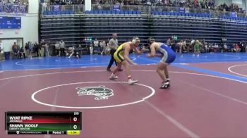 215 lbs Champ. Round 2 - Wyat Ripke, ARCHBOLD vs Shawn Woolf, LIBERTY-BENTON