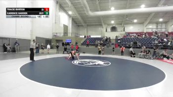 125 lbs Champ. Round 1 - Tracie Burton, Union vs Cadence Hansen, Murray