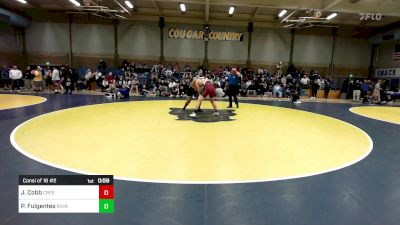 223 lbs Consi Of 16 #2 - Jayden Cobb, Crescent Valley (OR) vs Peter Fulgentes, Royal