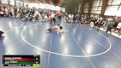 90 lbs Semifinal - Jace Murray, Uintah vs Mason Sandness, Team Prestige