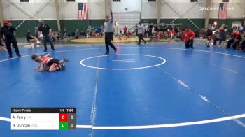 55 lbs Semifinal - Ashtin Terry, 2 Tuff Gym vs Henry Duncan, CIWC