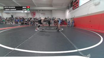 157 lbs Cons. Round 1 - Aidyn Wilemon, Mountain Vista vs Benny Barron, Fort Lupton