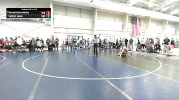 120 lbs Cons. Round 4 - Mitch Dodds, Panguitch vs Joe Holbrook, Ridgeline
