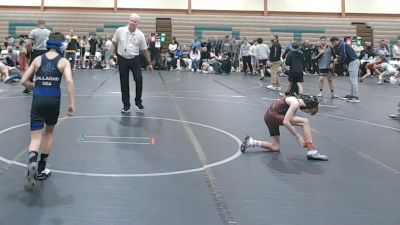 56 lbs Round 1 (8 Team) - Connor Stewart, The Outsiders vs Paulie Gallagher, Kraken