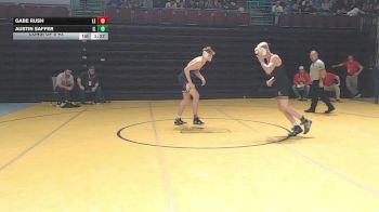 157 lbs Consi Of 8 #2 - Gabe Rush, Lugoff-Elgin vs Austin Saffer, Indian Land