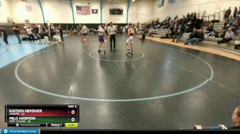 106 lbs Placement - Milo Harmon, Fort Collins vs Kayden Hemsher, Laramie