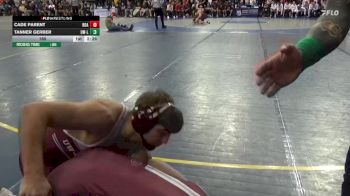 165 lbs Quarters & 1st Wb (16 Team) - Tanner Gerber, Wisconsin-La Crosse vs Cade Parent, Roanoke College