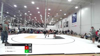 287 lbs Consi Of 4 - Luke Saravia, Pirate Wrestling Club vs Jack Morales, Empire Wrestling Academy Black