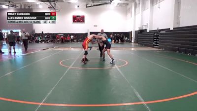 133 lbs Semis & 3rd Wb (16 Team) - Alexander Osborne, Lassen College vs Mikey Schliewe, Skyline College