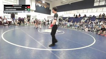 190 lbs 1st Place Match - Jade Martinez, Arroyo vs Gabriella Cervantes, Hillcrest