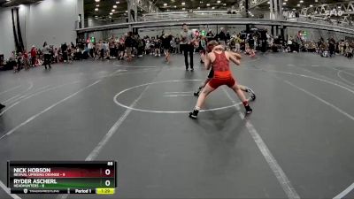 88 lbs Round 2 (4 Team) - Nick Hobson, Revival Uprising Orange vs Ryder Ascherl, Headhunters