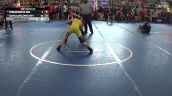 100 lbs Quarterfinal - Jordan Bates NE3, Beaver Local vs Joshua Baldwin SW1, MoellerJr Crusaders