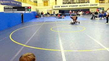 197 lbs Round 5 (6 Team) - Damarcus Powe, Iowa Central Community College vs John Davis, Neosho County Community College