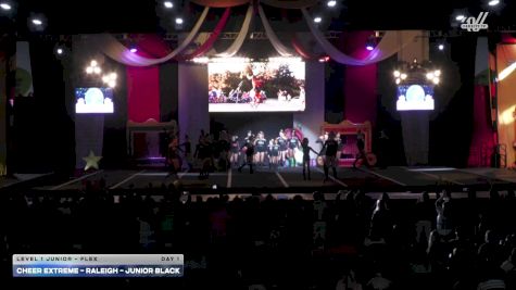 Cheer Extreme - Raleigh - Junior Black [2025 L1 Junior - Flex Day 1] 2025 ASC Battle Under the Big Top Grand Nationals