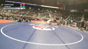 3A-157 lbs 5th Place Match - Kaleb Hill, Cody vs Rylynn Cowan, Douglas