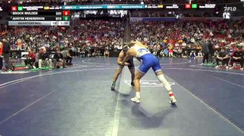 1A-175 lbs Quarterfinal - Brock Mulder, Boyden-Hull/Rock Valley vs Austin Henderson, Wayne, Corydon