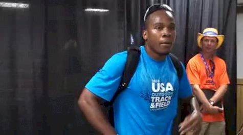 Walter Dix 200 runner up 2010 USATF Championships