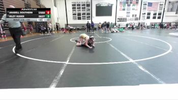 130 lbs Semifinal - Anabell Southern, El Paso (E.P.-Gridley) vs Riley Kuder, Coal City