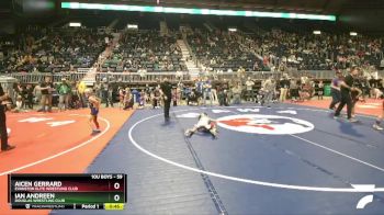 59 lbs Cons. Round 5 - Aicen Gerrard, Evanston Elite Wrestling Club vs Ian Andreen, Douglas Wrestling Club
