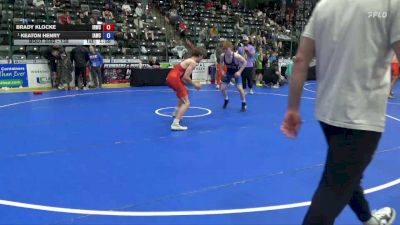 138 lbs Cons. Sub-semis - Brady Klocke, Iron Rams Wrestling Club vs Keaton Henry, Immortal Athletics Wrestling Club
