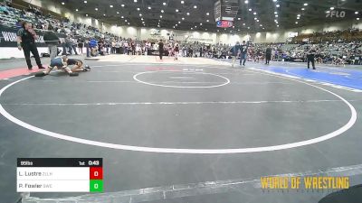 95 lbs Consi Of 4 - Leonel Josiah Lustre, Zillah vs Perry Fowler, Syracuse Wrestling Club (Utah)