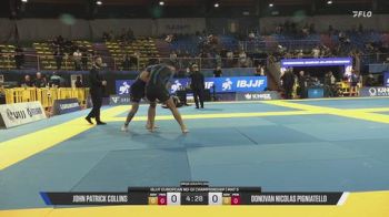 John Patrick Collins vs Donovan Nicolas Pignatiello 2026 IBJJF European NoGi