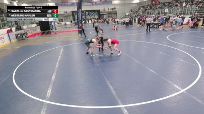 Junior Girls - 155 lbs Cons. Round 2 - Hallie Harp, Militia Trained Mat Club vs Annabelle Gutormson, Pursuit Wrestling Minnesota
