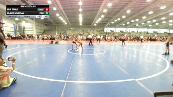 70 lbs Round Of 16 - Mia Emili, The Hunt Wrestling Club Black vs Blaze Murray, POWA