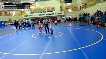 125 lbs Round 2 (6 Team) - Braxton Moody, Labette Community College vs Muhammad Bilal, Iowa Central Community College
