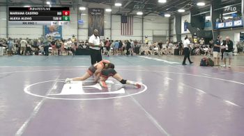 152 lbs Rr Rnd 1 - Mariana Castro, Indiana Outlaws Purple vs Alexa Aldag, Team Nebraska