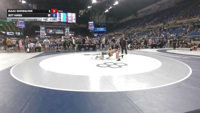 113 lbs Cons. Rd Of 32 - Isaac Showalter, Illinois vs Jett Hines, West Virginia
