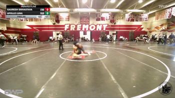 165 lbs Prelim - Gauresh Srivastava, Lynbrook vs Apollo Luna, Pacific Grove