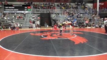 145 lbs Cons. Semi - Charlotte Smith, Bettendorf vs Izzy Brown, Iowa City High