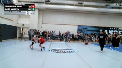 82-89 lbs Round 3 - Gavin Hendrickson, Syracuse Titans Wrestling vs Ryker Maxfield, Davis Wrestling Club