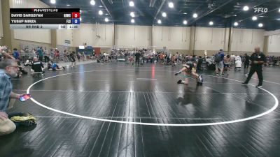92 lbs Rr Rnd 3 - David Sargsyan, Golden Bears Wrestling Club vs Yusuf Mirza, Florida Scorpions