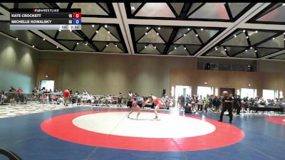 125 lbs Cons. Round 3 - Kate Crockett, VA vs Michelle Kowalsky, GA