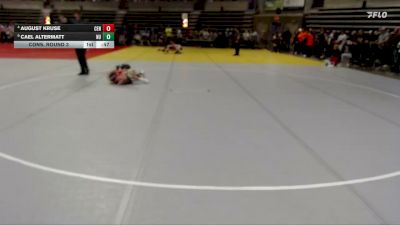 84 lbs Cons. Round 3 - August Kruse, Centennial vs Cael Altermatt, New Ulm