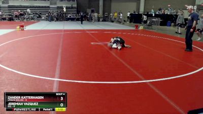 85 lbs Placement (4 Team) - Jeremiah Vazquez, GSL vs Zander Katterhagen, LPGE/B Wolves