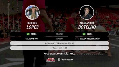 Alessandro Botelho vs Rodrigo Lopes 2025 ADCC Sao Paulo Open