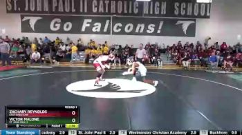 152 lbs Round 1 - Victor Malone, St. John Paul II vs Zachary Reynolds, East Limestone