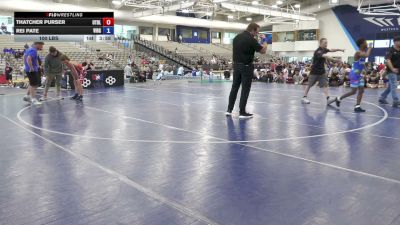 100 lbs Thatcher Purser, Utah Black vs Rei Pate, Virginia
