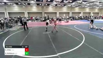 132 lbs Round Of 64 - Kai Miller, Mingius Mountain WC vs Samuel McManus, Bear Cave