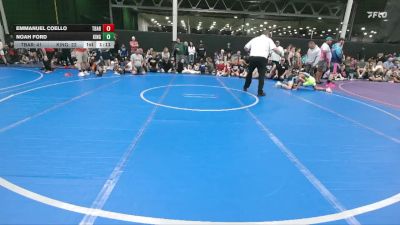 96 lbs Round 1 (6 Team) - Noah Ford, Kings vs Emmanuel Coello, Team Barracuda