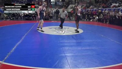 7A 190 lbs 1st Place Match - Gavin Whiteside, Enterprise HS vs Delvecchio Alston, Hewitt-Trussville