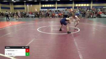 Match - Logan Robinson, Steele Canyon vs Eathon Rider, Will 2 Win