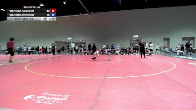 63 lbs Cons. Semis - Hendrix Gleason, MO vs Karson Atkinson, OK