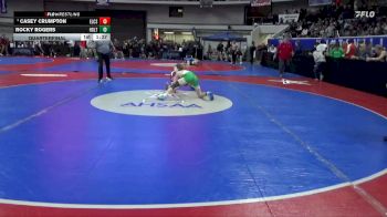 5A 106 lbs Quarterfinal - Casey Crumpton, Elmore County School vs Rocky Rogers, Holtville